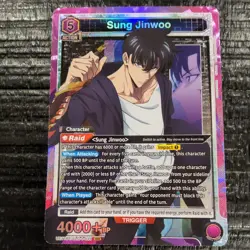 Sung Jinwoo SR UE17BT/SLG-1-021 - Union Arena: Solo Leveling - English NM - Image 1