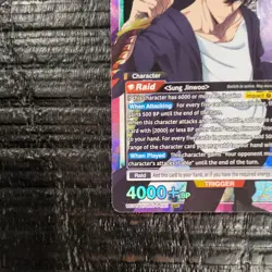 Sung Jinwoo SR UE17BT/SLG-1-021 - Union Arena: Solo Leveling - English NM - Image 3