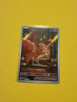 Pokemon TCG Vulpix 138/132 Mega Evolution Illustration Rare Full Art NM - Image 1