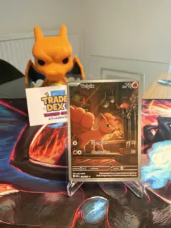 Pokemon Vulpix Mega Evolution 138/132 Illustration Rare Card NM - Image 1