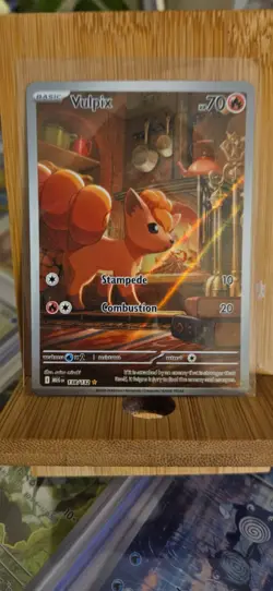 Pokemon Mega Evolution | Vulpix 138/132 Illustration Rare | NM - Image 1