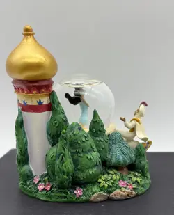 RARE Vintage Disney Aladdin Jasmine Mini Snow Globe Collectible Disney Franchise - Image 3