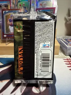 1995 Upper Deck Michael Jordan Milk Caps Sealed Pack. Pogs Slammer - Image 2
