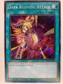 Dark Burning Attack - LDK2-ENS04 - Secret Rare - Limited Edition - Image 1