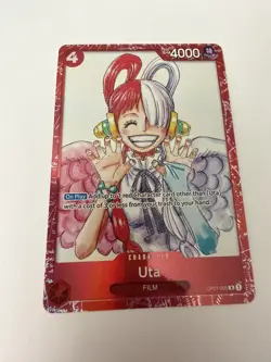 Uta (Premium Card Collection ONE PIECE FILM RED) OP01-005 R One Piece Promo NM - Image 1
