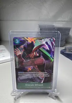 Dracule Mihawk (Illustration Box Vol.4) ST12-003 One Piece Promotion Cards Foil - Image 1