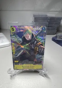 Roronoa Zoro (Illustration Box Vol.3) OP07-113 One Piece Promotion Cards Foil - Image 1