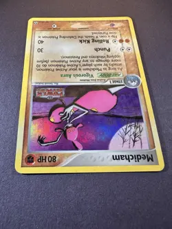 Medicham 34/108 Reverse Holo EX Power Keepers Pokemon Card MP FREE SHIPPING #2 - Image 4