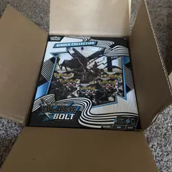Pokemon TCG: Black Bolt Binder Collection Opened Case (Lot of 6) - Image 1