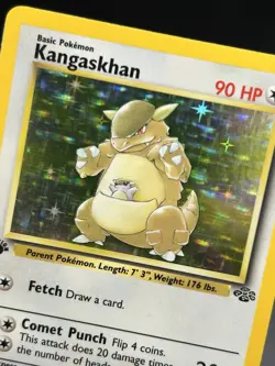 KANGASKHAN Pokemon Card - WOTC - 1st Edition - Jungle - 5/64 - HOLO - NM (A) - Image 4