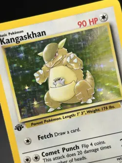 KANGASKHAN Pokemon Card - WOTC - 1st Edition - Jungle - 5/64 - HOLO - NM (A) - Image 5