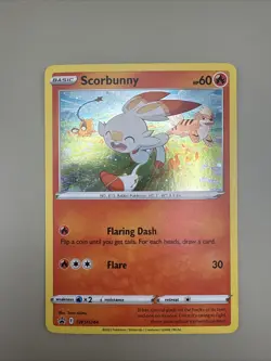 Scorbunny - (Cosmos Holo) SWSH244 SWSH: Sword & Shield Promo Cards Holo - Image 1