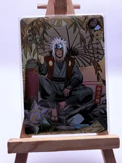 Jiraiya MR Ultra Rare Kayou Official Naruto Card TCG NR-MR-056 - Image 1