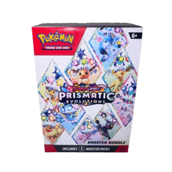 Prismatic Evolutions Booster Bundle Empty Display Box No Cards Included - Image 1