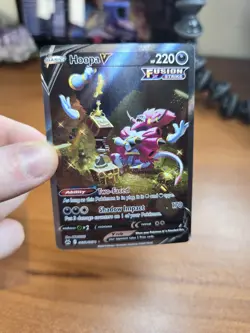 Pokemon Card - Hoopa V Crown Zenith GG53/GG70 Ultra Rare - Image 1