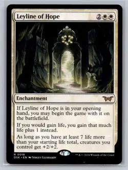 Leyline of Hope - #18 - Duskmourn: House of Horror Rare - Near Mint or Better - Image 1