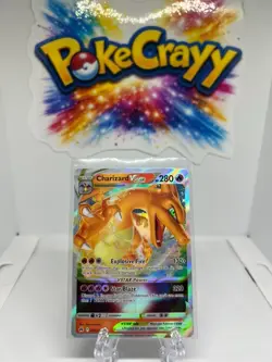 Charizard VSTAR 019/159 Holo Rare 2023 Pokemon Crown Zenith Card NM+ - Image 1