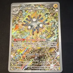Pokemon Magneton 159 SVP Scarlet & Violet Promo Full Art Holo Card Electric Ball - Image 1