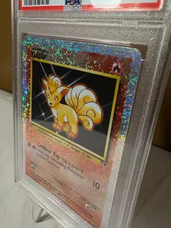 2002 POKEMON LEGENDARY COLLECTION #98 VULPIX-REVERSE FOIL PSA 9 - Image 2