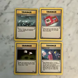 Pokemon Card Lot 1999 WOTC 30 Different Trainer Cards All NM Many Uncommon. - Image 4