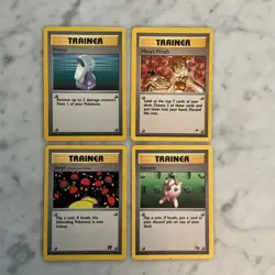 Pokemon Card Lot 1999 WOTC 30 Different Trainer Cards All NM Many Uncommon. - Image 5