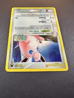 2006 Pokemon Crystal Guardians Stamped Holo 13/100 Wigglytuff MP FREE SHIPPING - Image 4
