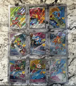Pokemon TCG First Partner Illustration Collection Promos Full Set - Image 2