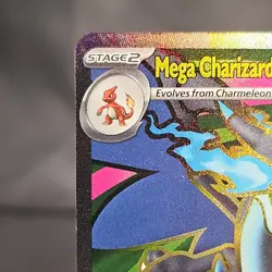 Pokemon Mega Charizard X EX Ultra Rare Holo 109/094 Me02 Phantasmal Flames NM - Image 2