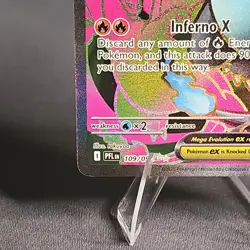 Pokemon Mega Charizard X EX Ultra Rare Holo 109/094 Me02 Phantasmal Flames NM - Image 5