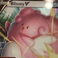 Pokemon Blissey V Sword Shield: Chilling Reign #119 Holo 2021 CGC 10 - Image 2