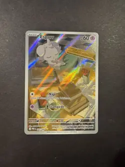 NM-Mint Espurr - 095/088 - Shiny Rare Pokemon Perfect Order - Image 1