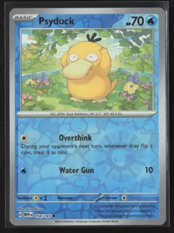 Psyduck 054/165 Common 151 Reverse Holo Near Mint - Image 1