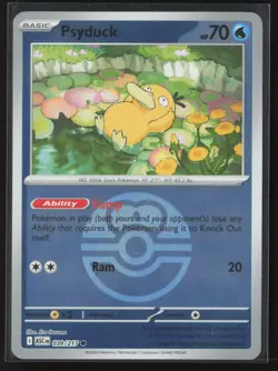 Psyduck - 039/217 (Love Ball) 039/217 Holo ME: Ascended Heroes Reverse Holo NM - Image 1