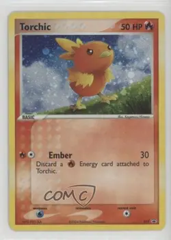 Cosmos Holo - Torchic (EX Deck Tins) Pokemon Nintendo Black Star Promo #017 2002 - Image 1