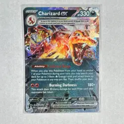 Pokemon Charizard EX Paldean Fates Holo 054/091 Scarlet & Violet - Image 1