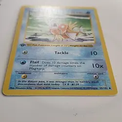 Pokemon 1st Edition 035/102 Base Set (Shadowless) Regular LP NM - Image 3