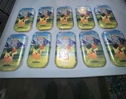Pokemon Mega Evolution Ascended Heroes Mini Tin Lot of 10 / New Sealed - Image 1