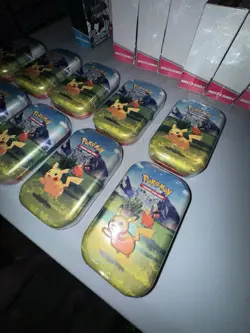 Pokemon Mega Evolution Ascended Heroes Mini Tin Lot of 10 / New Sealed - Image 2