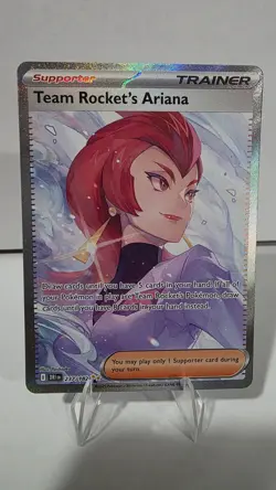 Team Rocket's Ariana Sv10 Destined Rivals 237/182 SIR Full Art Holo English - Image 1
