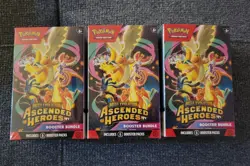 Pokemon TCG Ascended Heroes Booster Bundle Lot Of 3 Sealed New *Ships Fast* - Image 1