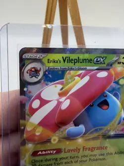 Pokemon TCG Erika's Vileplume ex 003/217 Ascended Heroes Double Rare NM - Image 4
