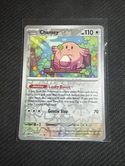 Chansey 113/165 Reverse Holo Rare 151 Pokemon Near Mint - Image 1