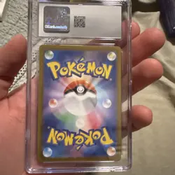 Team Rockets Orbeetle Pokemon 2025 Japanese 104/098 Art Rare Holo CGC Mint 9 - Image 5