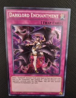 Yu-Gi-Oh! Darklord Enchantment DESO-EN037 Secret Rare 1st Edition!!! - Image 1