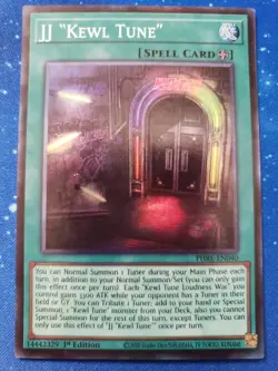 Yugioh - PHRE-EN040 - JJ Kewl Tune - Collector's Rare - Phantom revenge - 1st Ed - Image 1