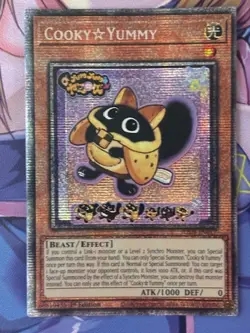 Yugioh 1x Cooky Yummy Starlight Rare JUSH-EN017 Justice Hunters 1st Edition NM - Image 2