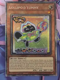 Yugioh 1x Lollipo Yummy Starlight Rare JUSH-EN018 Justice Hunters 1st Edition NM - Image 2