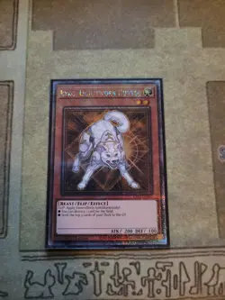 YUGIOH RYKO LIGHTSWORN HUNTER RA02-EN003 QUARTER CENTURY SECRET 1ST ED NM - Image 1