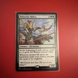 MTG Wolverine Riders Commander: Kaldheim 014 Regular Rare - Image 1