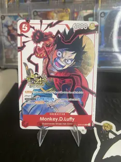 Monkey.D. Luffy 3rd Anniversary One Piece English #ST01-012 (Excellent Condition - Image 1